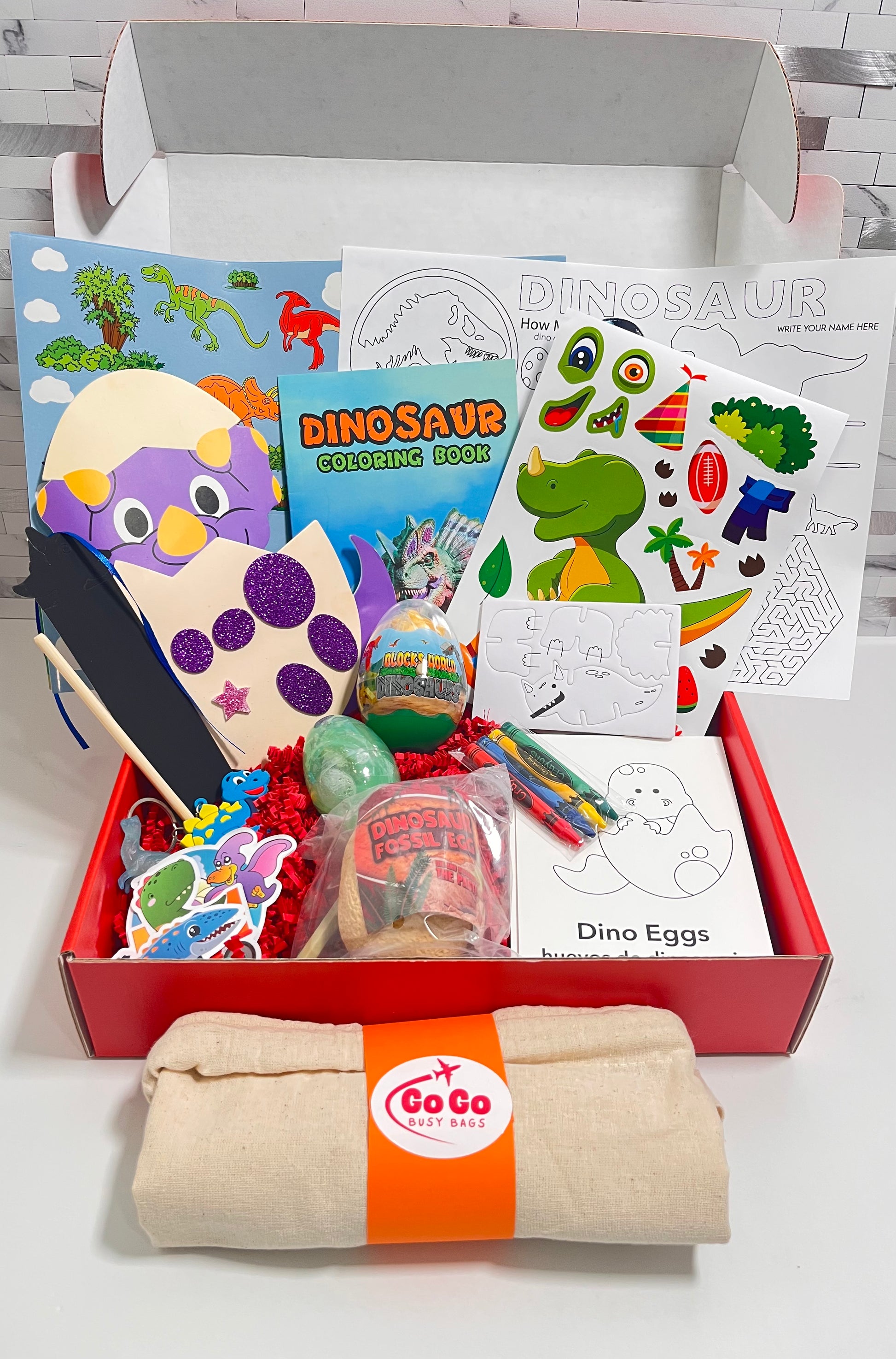 Go Go Busy Bags - DINOSAUR - Go Go Busy Bags™